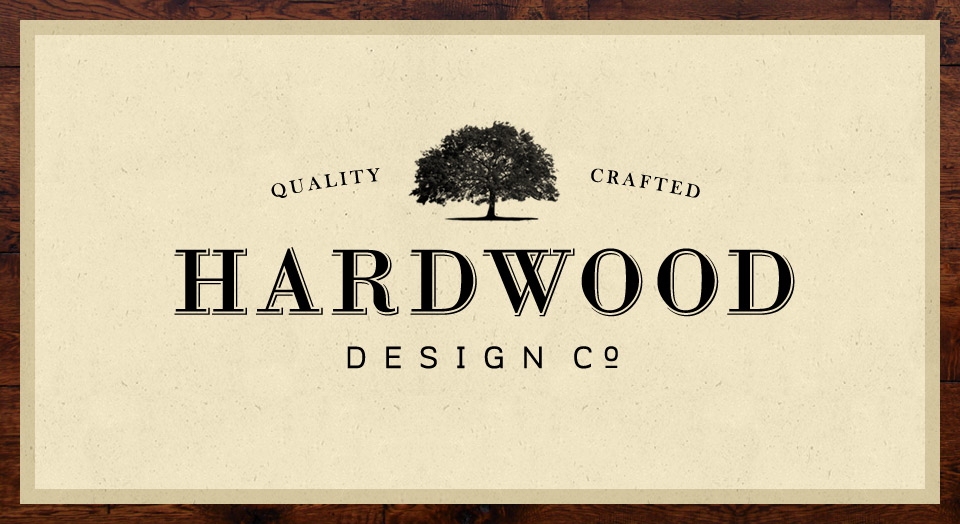 Hardwood Design Co. Logo Design