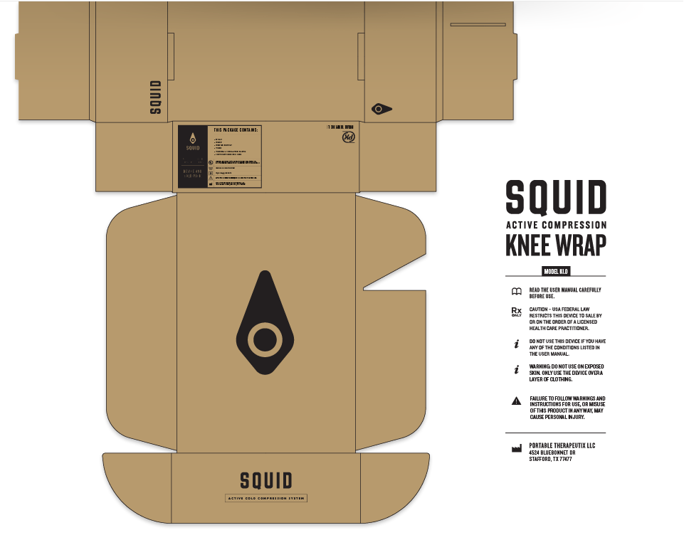 Squid Compression Packaging Samples